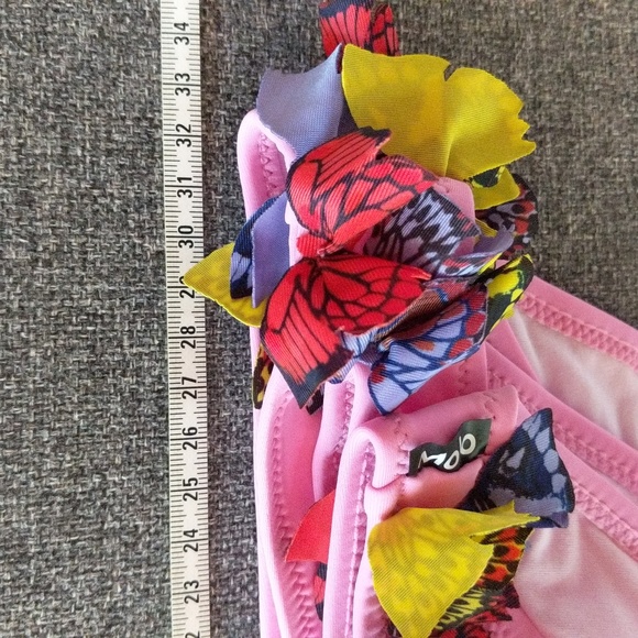 CLEARANCE!!! MOLO Naja - Fuchsia Pink - Pink UV bikini with attached butterflies - Picture 11 of 11